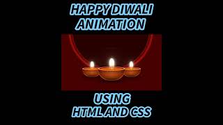 HAPPY DIWALI 2022 ANIMATION USING HTML AND CSS screenshot 4