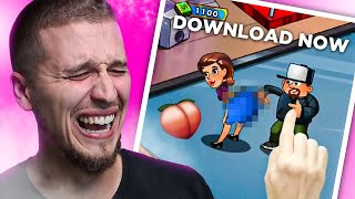 These Ads MUST Be STOPPED!! Game Developer Reacts: Cringe Mobile Ads