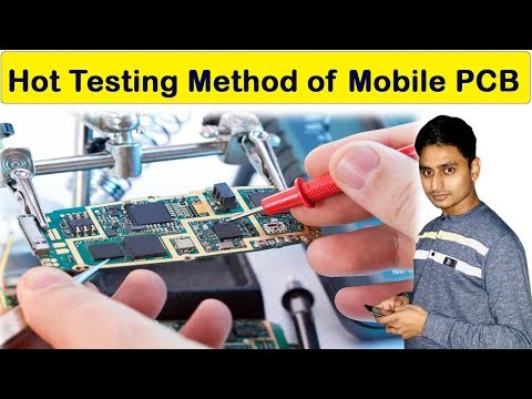 Hot test method of moile