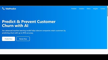 AI-Powered Telecom Churn Prediction: From Model to API