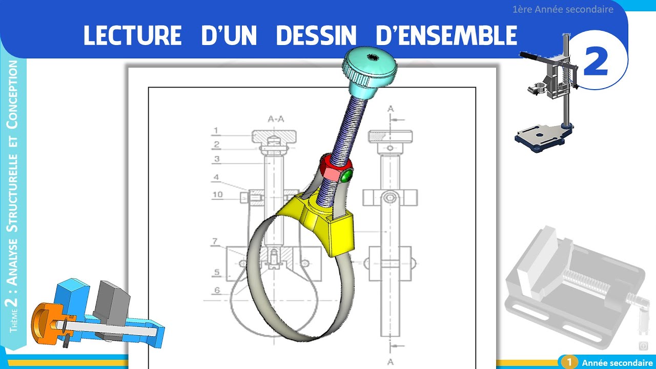 01- LECTURE D’UN DESSIN D’ENSEMBLE -1AS-(2023) - YouTube