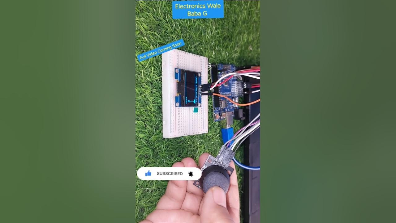 Crane Game On 1.3 Inch I2C OLED Display Module | Arduino Uno | Joystick ...
