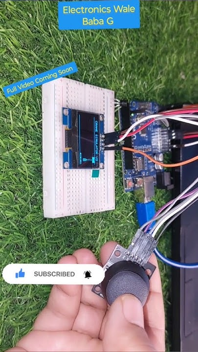 Crane Game On 1.3 Inch I2C OLED Display Module | Arduino Uno | Joystick ...