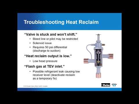 Supermarket High Side Components – 3 Way Heat Reclaim and Split Condenser Valves