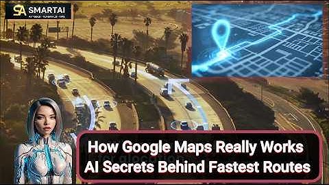 🌍 How Google Maps Really Works 🗺️✨ | AI Secrets Behind Fastest Routes & Traffic Prediction