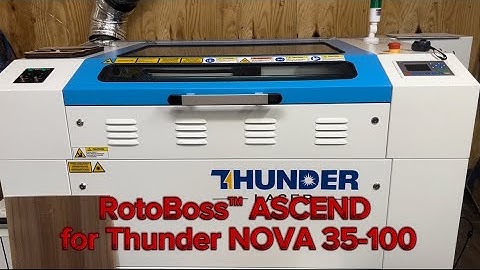Unboxing and first day using RotoBoss™ ASCEND for Thunder NOVA 35-100