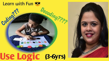 Coding-Decoding Activity for Kids | 3-6 yrs | LOGICAL ACTIVITY | KIDS