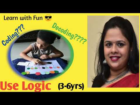 Coding-Decoding Activity for Kids | 3-6 yrs | LOGICAL ACTIVITY | KIDS