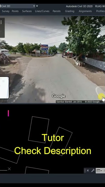 How To Show Street View In Civil 3D