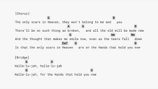 Scars in Heaven (CAPO 3rd) Casting Crowns - guitar chords