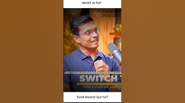 WHAT IS FIXED DEPOSIT? | all about fd. banking