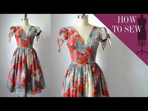 Video: How To Sew A Cocktail Dress