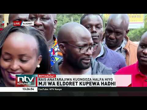 Mji wa Eldoret Kupwewa Hadhi kwa jiji la 5 nichini Kenya