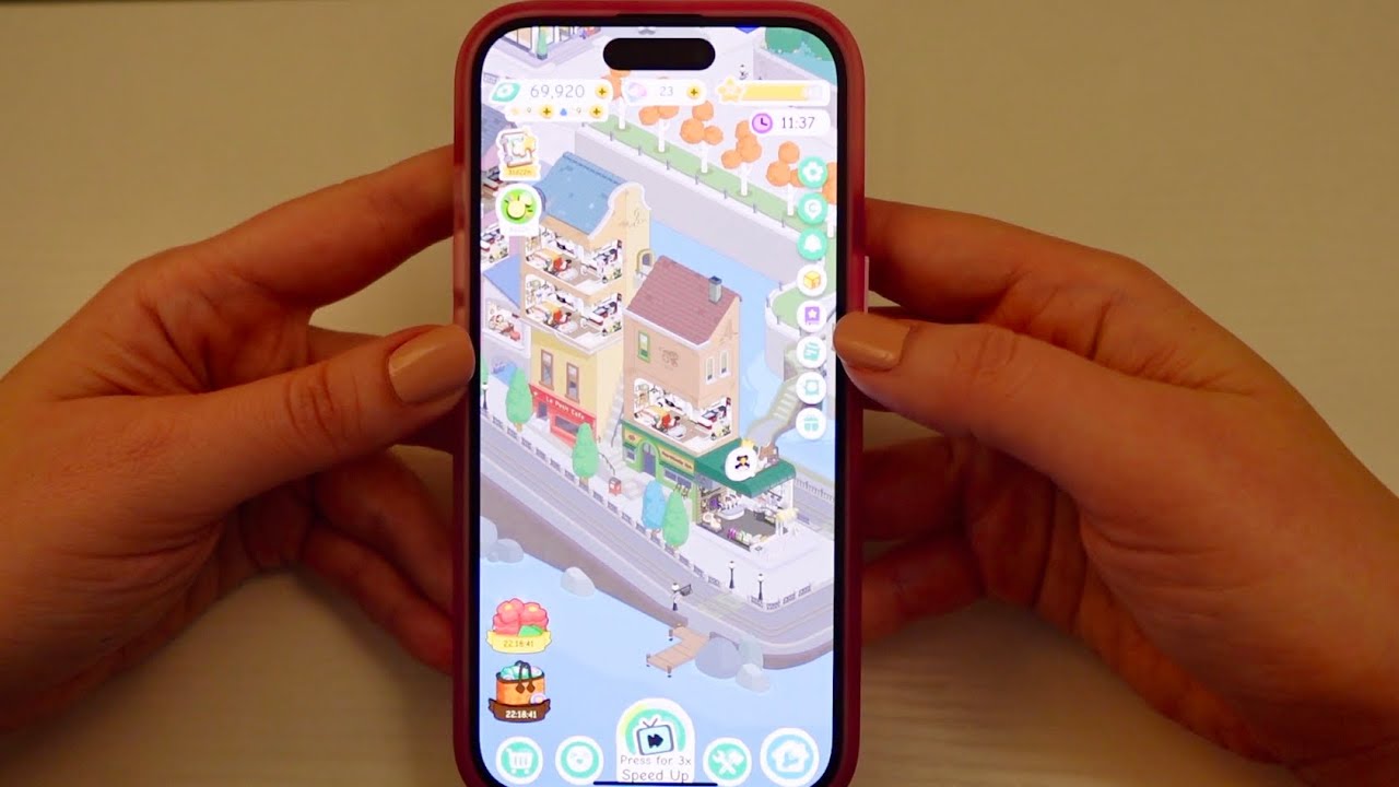 ASMR Playing Rent Please! + gum chewing