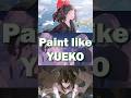 Do THESE 3 things to paint like Yueko #shorts #arttutorial #digitalart