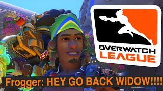 Dominating a Widowmaker in the Overwatch League...