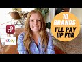 Brands I’ll Pay More For At The Thrift Store! To Resell On Poshmark &amp; EBay