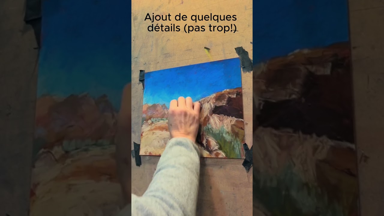 Atelier d’initiation au paysage - pastel sec