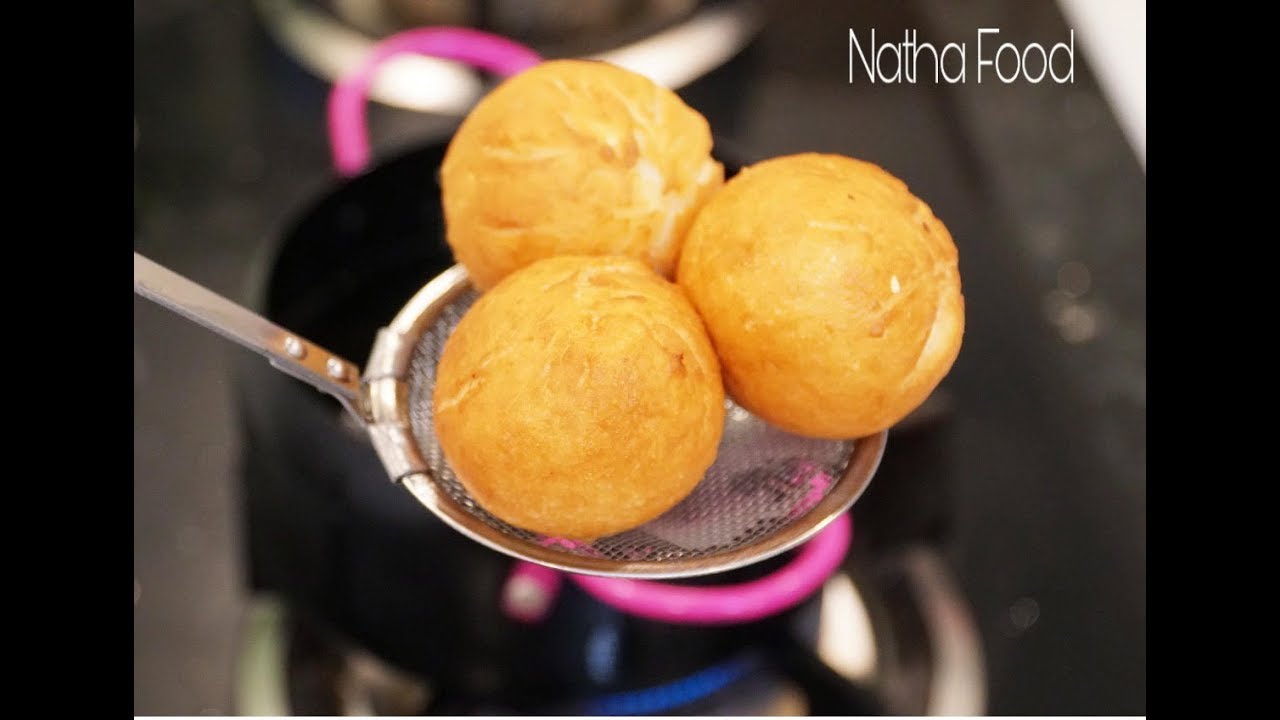 bánh bao chiên ngon ở hà nội New 2022 Bánh bao chiên, vỏ giòn bên trong mềm xốp ngon ơi là ngon nè || Natha Food