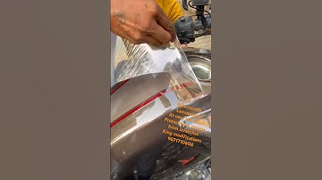 Apache Smoke Lamination PPF #modification #modified #bikers #lamination #wrapping #tvs #apache_rtr