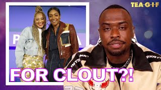Tiffany Haddish Accuses Amanda Seales Of Criticizing Her For Clout | TEA-G-I-F by FOX Soul 13,393 views 7 days ago 6 minutes, 20 seconds