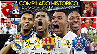 LA TEMPORADA DEL TERROR - LOBO, JOTA y SORIA HUMILLADOS POR EL REAL MADRID (REACCIONES CHIRINGUITO)