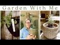 Garden With Me/Planting Herbs/Herb Garden/DIY Herb Marker/Rosemary/Mint/Planting Tomatoes/Seed plant