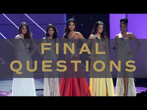 Video 60th MISS UNIVERSE - TOP 5 FINAL QUESTIONS! (2011)... - youtube