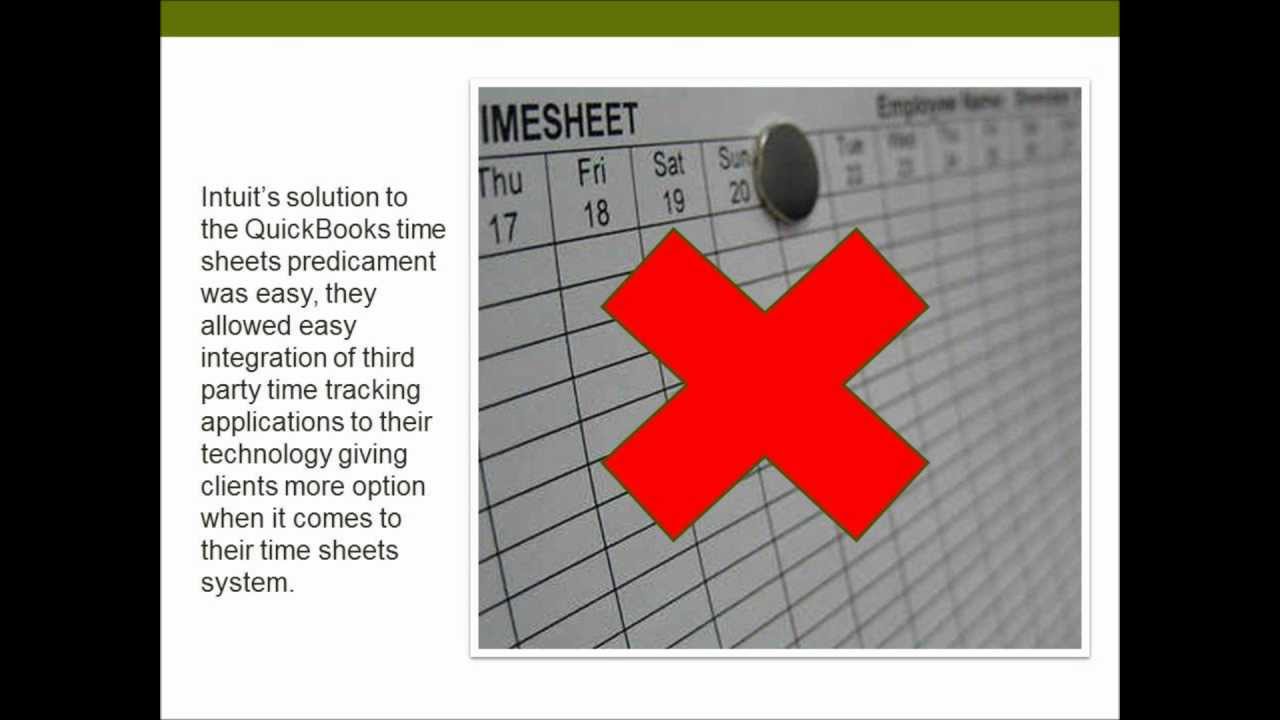 unleash the power of quickbooks time sheets with third party time