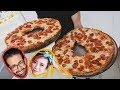 GIANT BAGEL BITE CHALLENGE || Freakeating VS Crazy Raina