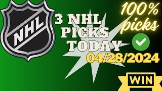 3 NHL Predictions Today,97% win tonight /4-28-24/ NHL Picks Today,Predators,Rangers,Kings