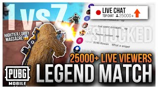 [MUST WATCH] 25K+ Viewer Shocked in LIVE!!! | ATHENA's Legend Match!