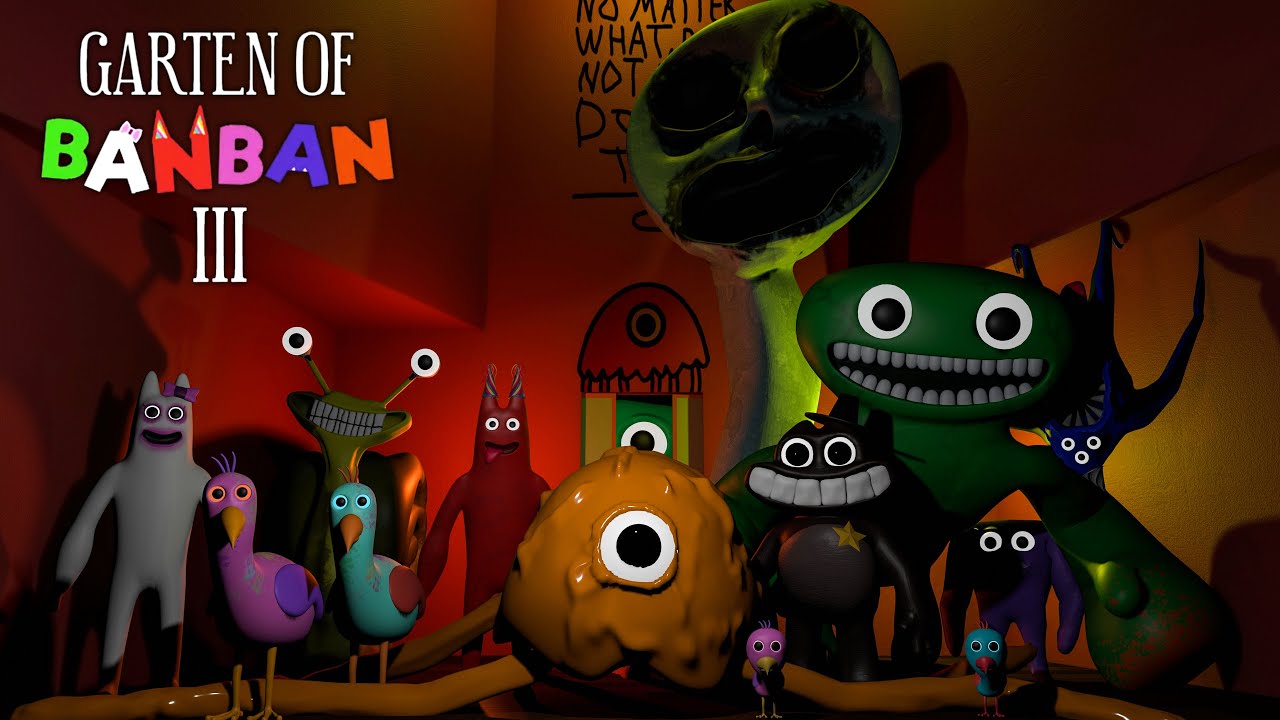 Meet The MONSTERS GARTEN of BANBAN 3 (Official Music Animation