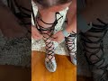 Here's an easy and quick way to lace up your Celtic boots.