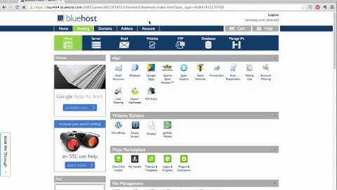 How to Move a Wordpress Site to a New Host: Part 5, Creating and Importing the MYSQL Database
