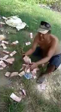 Beginilah kalau berdoa minta uang dan langsung terkabul