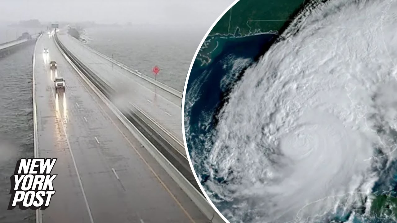 Live Video from Florida of Hurricane Milton Approaching