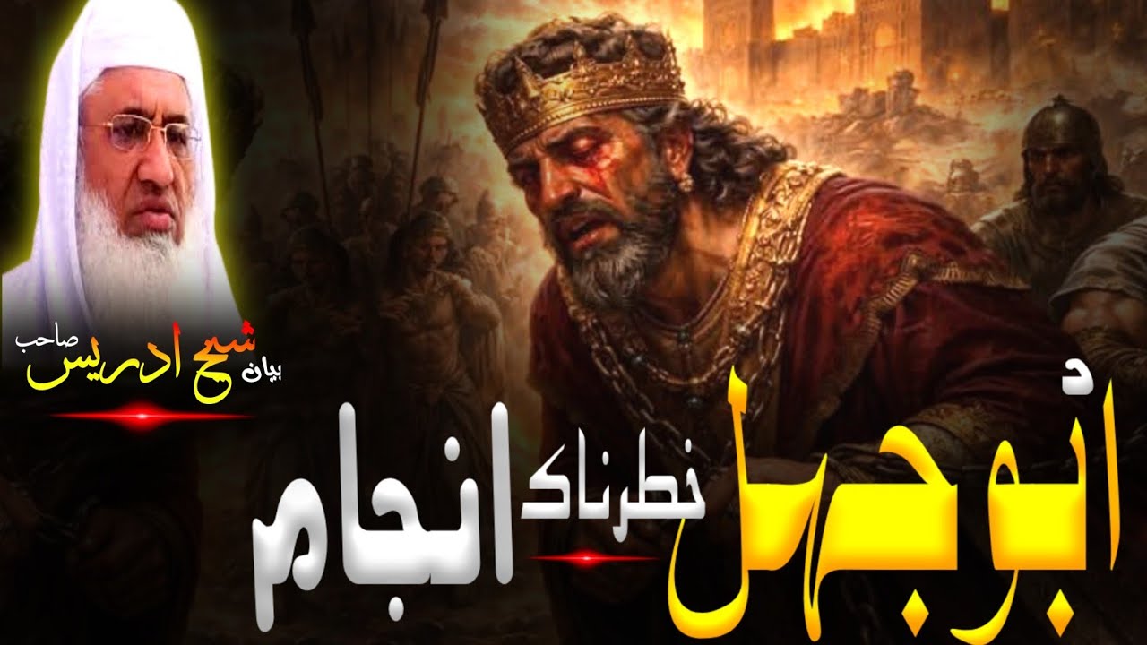 Pashto Bayan | Molana sheikh idrees Sahib bayan |د ابو جہل خطرناک انجام