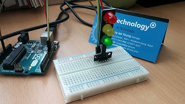 Arduino 신호등 모듈 테스트