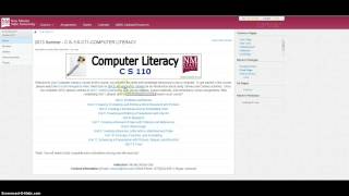 Computer Literacy Navigation Video