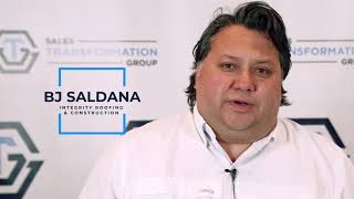 Sales Transformation Group Reviews - BJ Saldana - Integrity Roofing & Construction