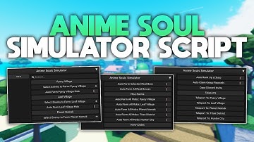 Roblox Anime Souls Simulator Script / Hack | OP / Auto Farm, Inf Stats, Kill All And More!!!