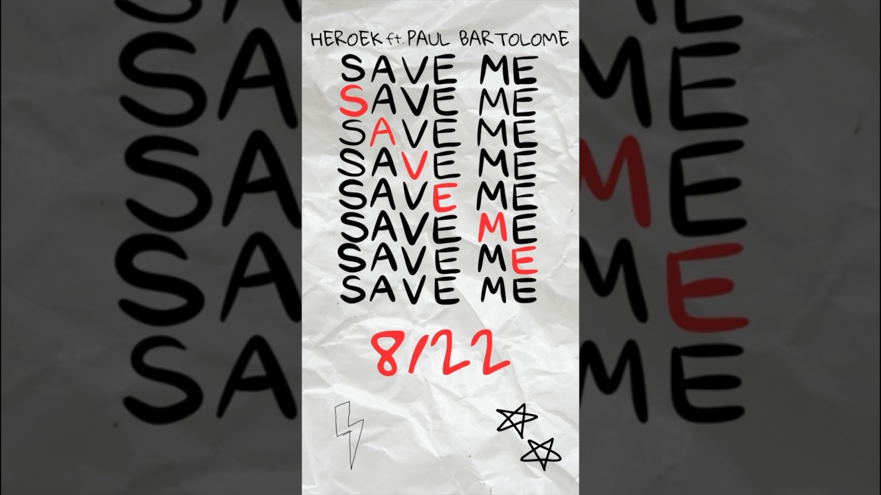 “Save Me” OUT FRIDAY!