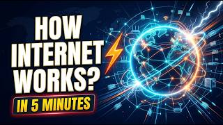 🌐⚡ HOW DOES THE INTERNET WORK SO FAST? 🤯💻 | Explained Simply in 5 Minutes! 🚀🔥