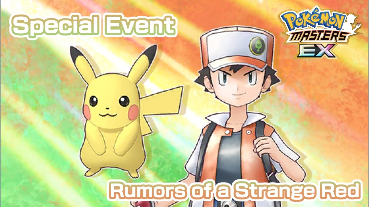 🟢🔴 Special Event: Rumors of a Strange Red (Full Storyline - No VA) | Pokémon Masters EX