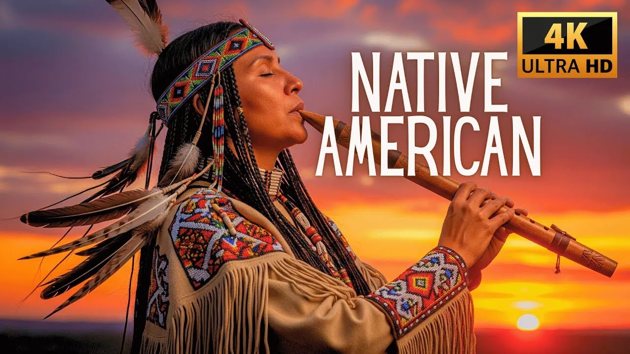 Native American Sleep Music: canyon flute & nocturnal canyon sounds, sleep meditation Reiki