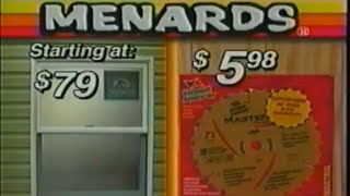 2000 Menards commercial