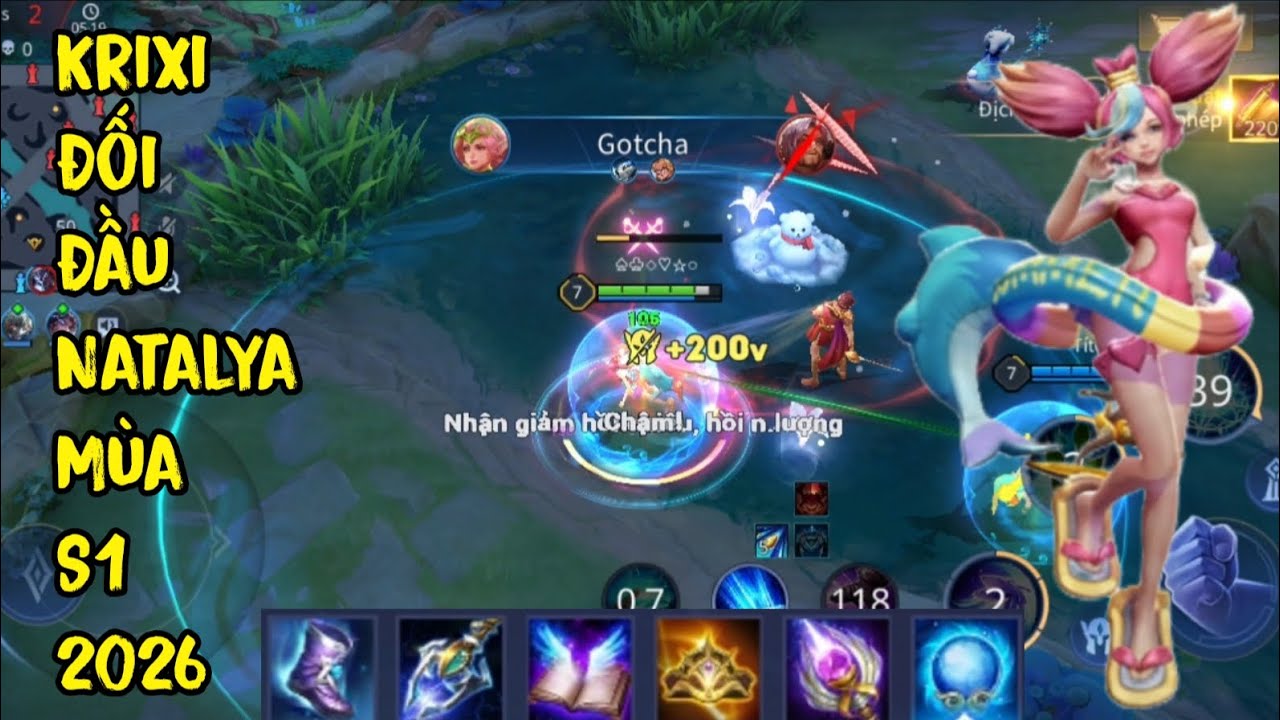 Krixi đối đầu Natalya mùa S1 2026 part 2 | Minh Giàu