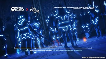 INTRO MOBILE LEGENDS X SOLO LEVELING Part 2
