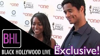 Alfred Enoch & Aja Naomi King The 46Th Naacp Image Awards Nominations Black Hollywood Live